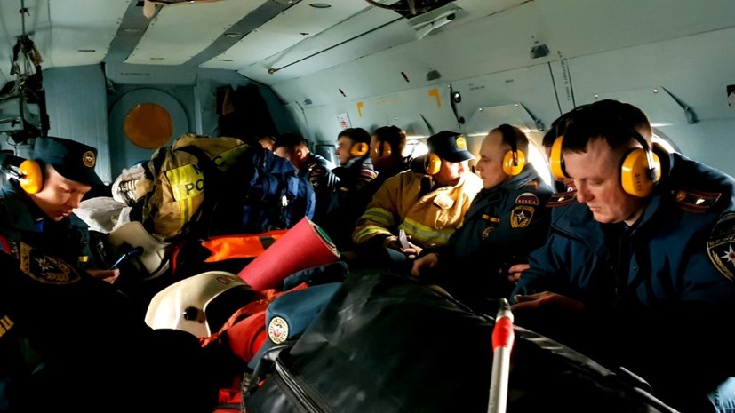 Самолёт-амфибия вылетел для тушения пожара в иркутском посёлке Дальний