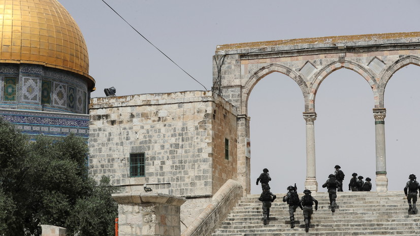 В Иерусалиме на Храмовой горе произошли массовые беспорядки