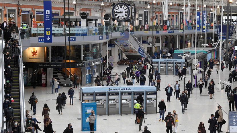 В Британии за сутки выявили 2829 случаев коронавируса