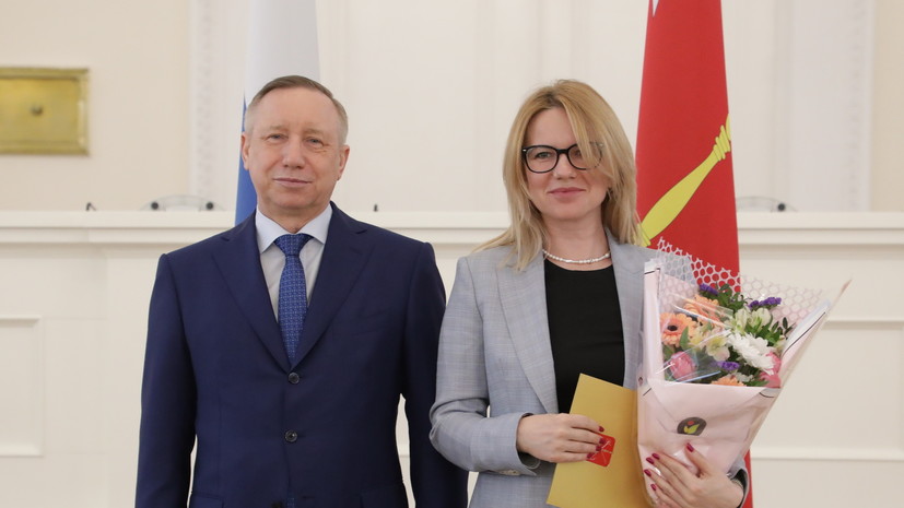 В Петербурге наградили бизнесменов за помощь во время пандемии