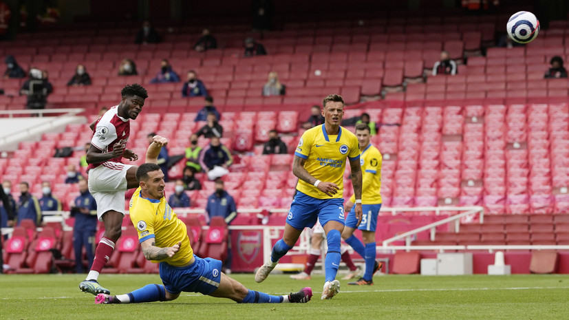 «Арсенал» обыграл «Брайтон» в 38-м туре АПЛ