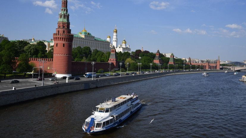 В Москве 25 мая ожидается до +23 °С