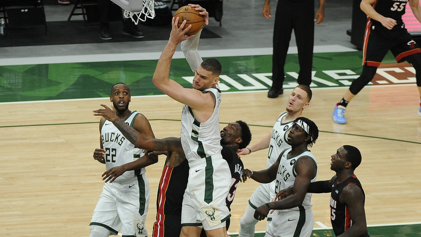 «Милуоки» разгромил «Майами» в матче плей-офф НБА