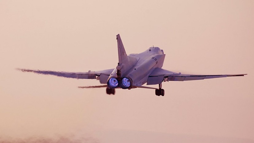 Ту-22М3 провели полёты над Средиземным морем