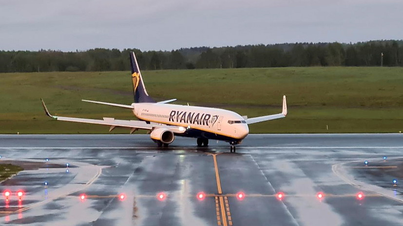 Россия выступила за честное расследование ICAO инцидента с бортом Ryanair