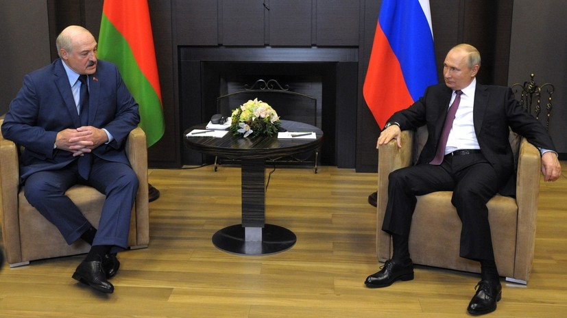 Путин и Лукашенко обсудили взаимодействие в таможенной и налоговой сферах