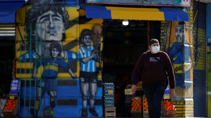 В Аргентине число случаев коронавируса достигло 3 781 784