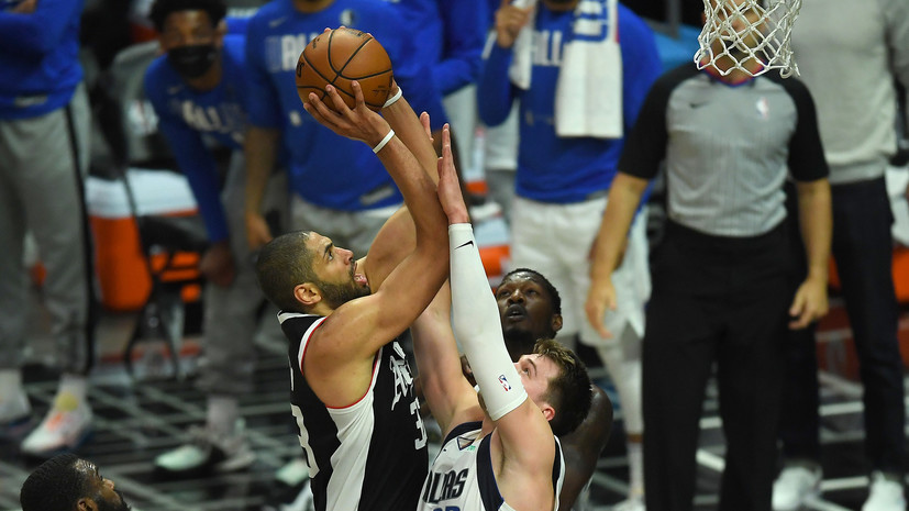 «Даллас» победил «Клипперс» благодаря 42 очкам Дончича и повёл в серии плей-офф НБА