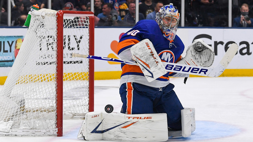 Варламов признан третьей звездой четвёртого матча серии плей-офф НХЛ «Айлендерс» — «Бостон»