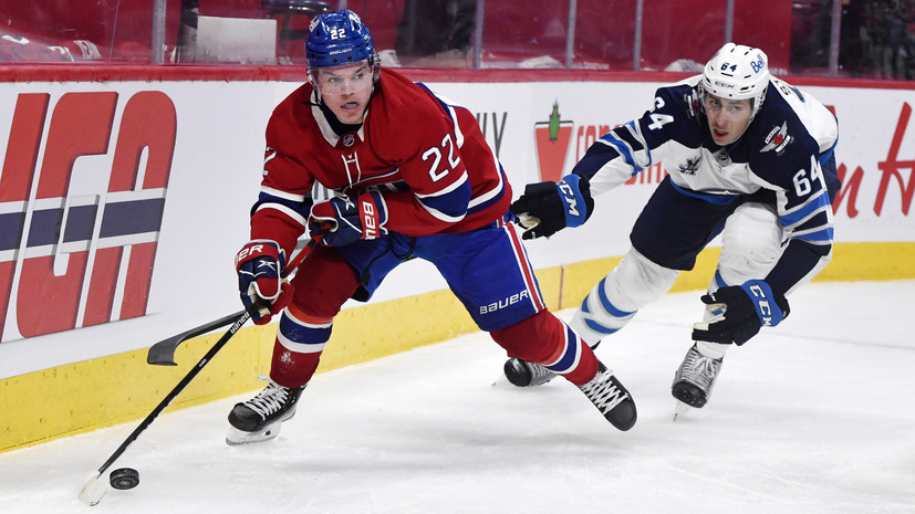 «Монреаль» одержал третью победу над «Виннипегом» в серии плей-офф НХЛ
