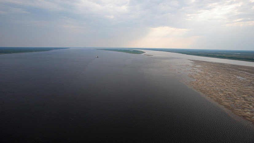 В Красноярске рассказали об уровне воды в реке Енисей
