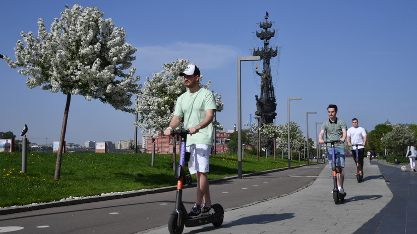 В Москве 8 июня ожидается до +26 °С