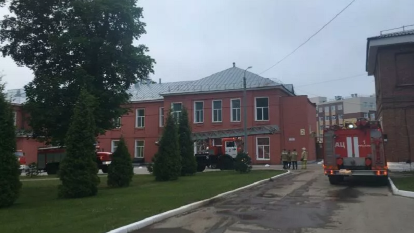 Пострадавшую при пожаре в Рязани медсестру эвакуировали в Москву