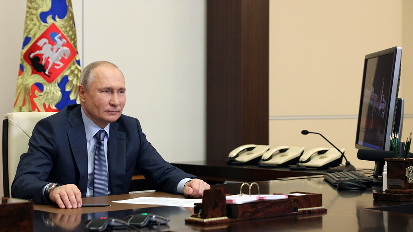 Путин заявил о нежелании Киева исполнять Минские соглашения