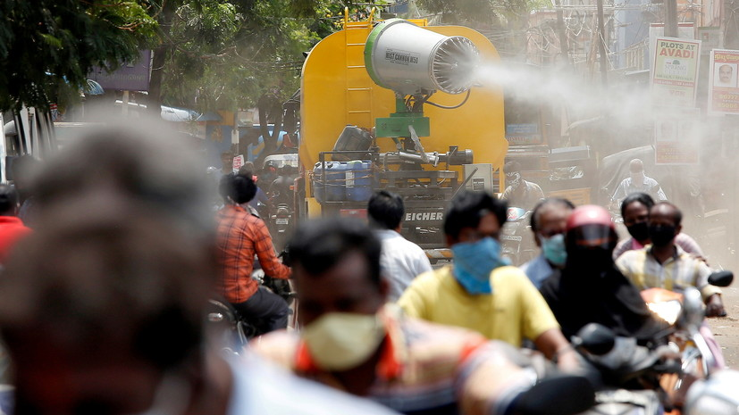 Число случаев коронавируса в Индии превысило 29,2 млн