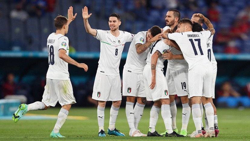 Разгромное начало: Италия забила три безответных мяча Турции в первом матче Евро-2020