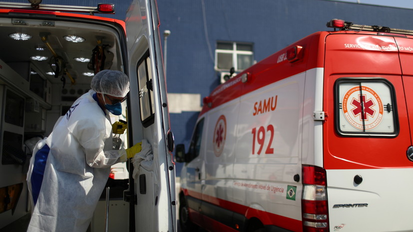 В Бразилии за сутки выявили более 85 тысяч случаев коронавируса