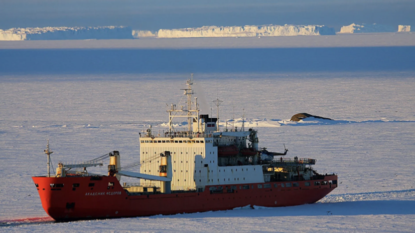 Научное судно «Академик Фёдоров» вернулось из Антарктиды в Санкт-Петербург
