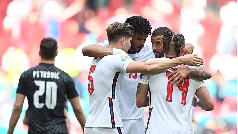 С минимальным преимуществом: гол Стерлинга помог Англии обыграть Хорватию в стартовом матче на Евро-2020