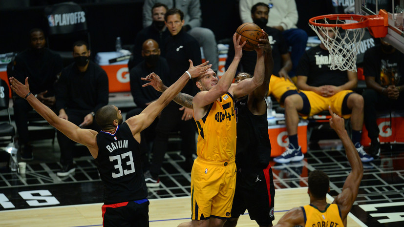 «Клипперс» победил «Юту» и сравнял счёт в серии плей-офф НБА