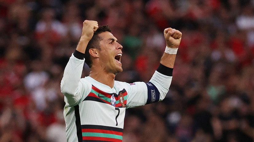 Нокаут в эндшпиле: дубль Роналду помог Португалии разгромить Венгрию в матче Евро-2020