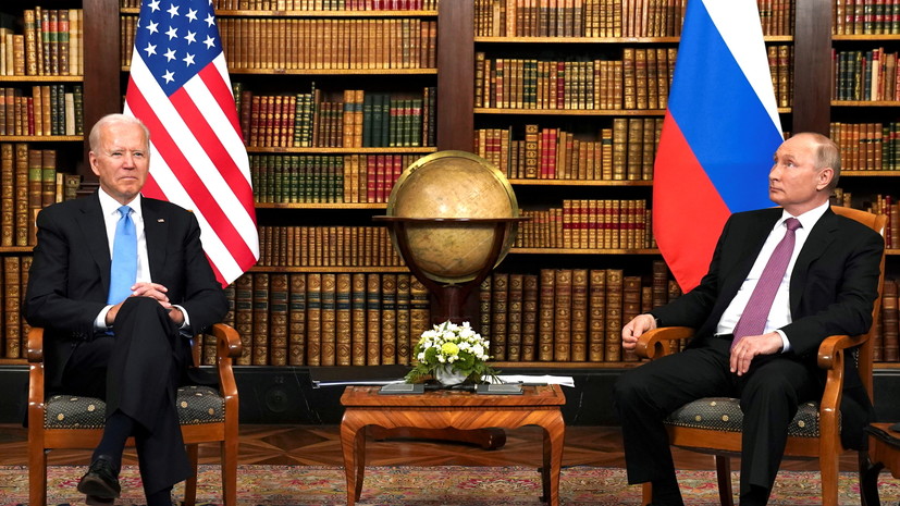 Переговоры Путина и Байдена в узком формате длятся уже более часа