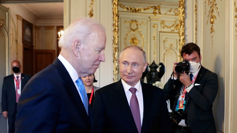В Кремле прокомментировали итоги переговоров Путина и Байдена