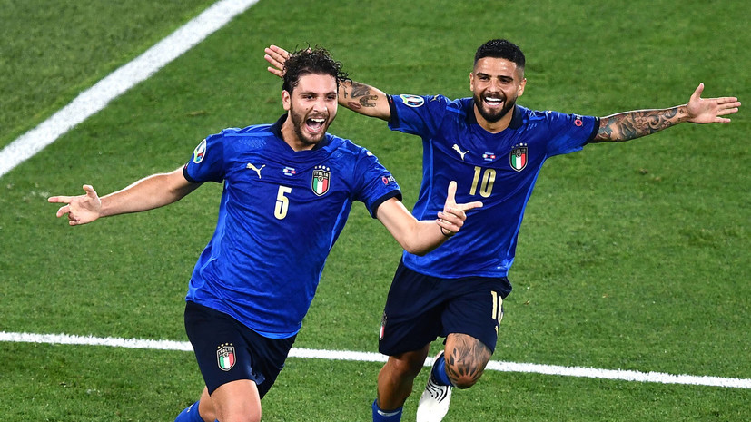 Сборная Италии по футболу выиграла 10 матчей подряд с общим счётом 31:0