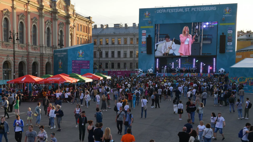 В Петербурге сократят максимальное число зрителей в фан-зоне Евро-2020 до 3 тысяч