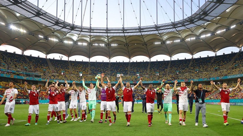 Сборная Австрии по футболу впервые в истории сыграет в плей-офф чемпионата Европы