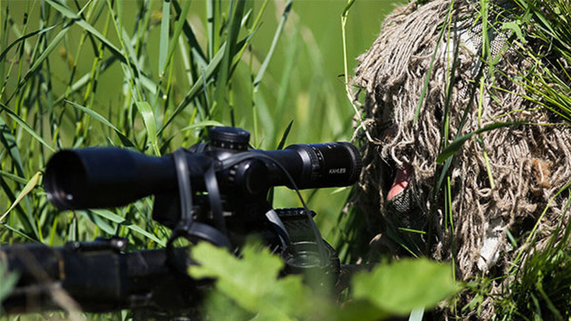 Снайперы спецназа ЮВО приступили к новому курсу спецподготовки по стрельбе