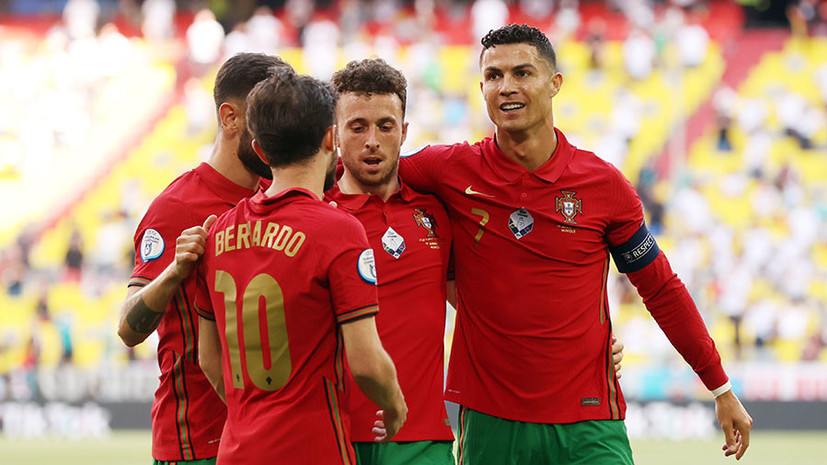 Ничья в ремейке финала: Португалия разошлась миром с Францией на групповом этапе Евро-2020