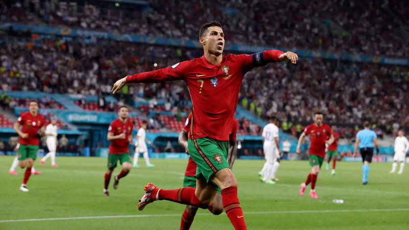 Роналду отреагировал на выход Португалии в плей-офф Евро-2020