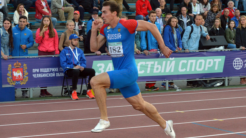 Шубенков выиграл забег на 110 метров с барьерами на чемпионате России