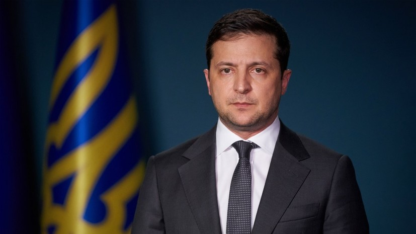Украинская партия обвинила Зеленского в нарушении Конституции