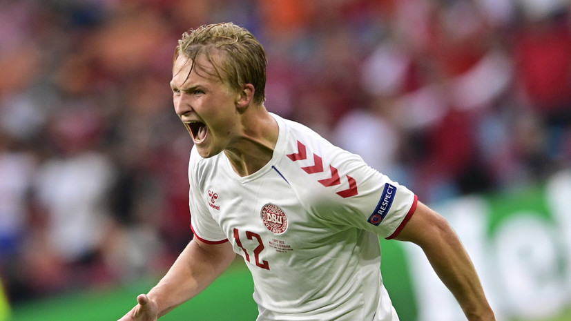 Дольберг признан лучшим игроком матча Евро-2020 Уэльс — Дания
