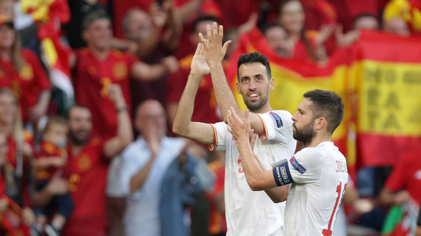 Бускетс стал лучшим игроком матча Евро-2020 Хорватия — Испания