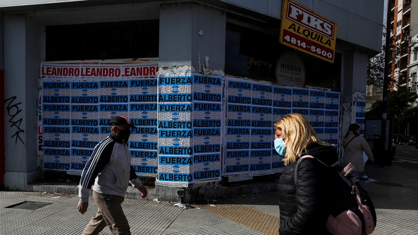 В Аргентине число случаев коронавируса достигло 4 423 636