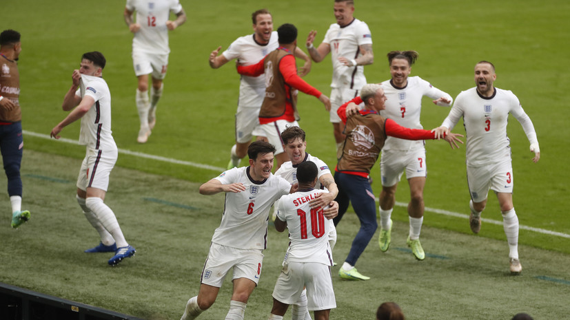 Англия победила Германию и вышла в четвертьфинал Евро-2020