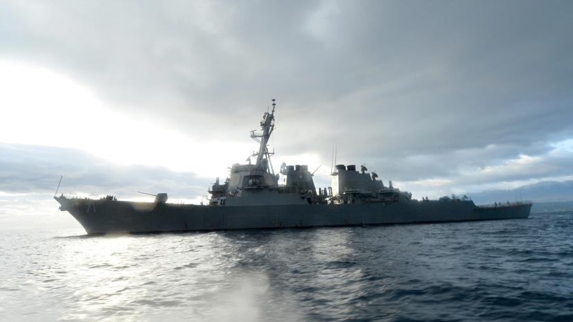 В США опровергли информацию о приближении эсминца Ross к Крыму
