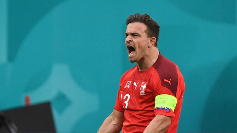 Шакири забил третий мяч за Швейцарию на Евро-2020