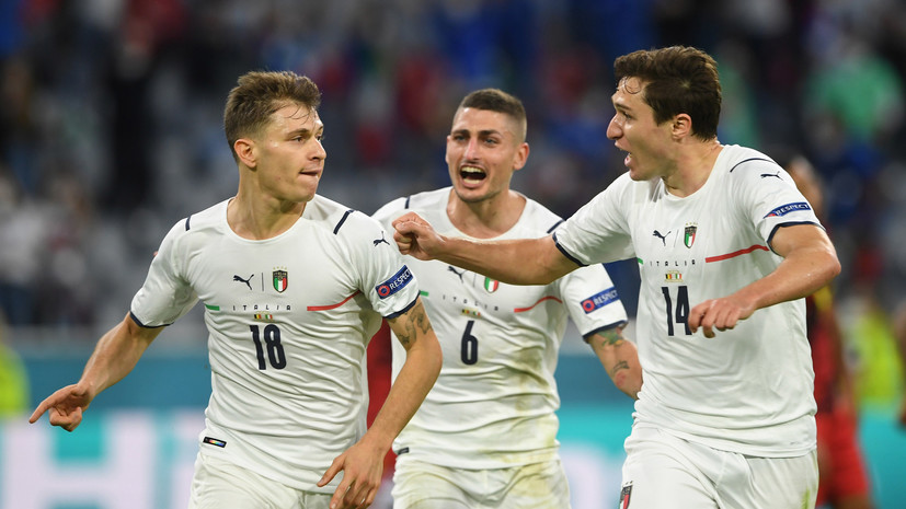 Италия сыграет с Испанией в 1/2 финала Евро-2020