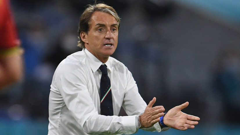 Манчини считает, что Италия сыграла безупречно в матче с Бельгией