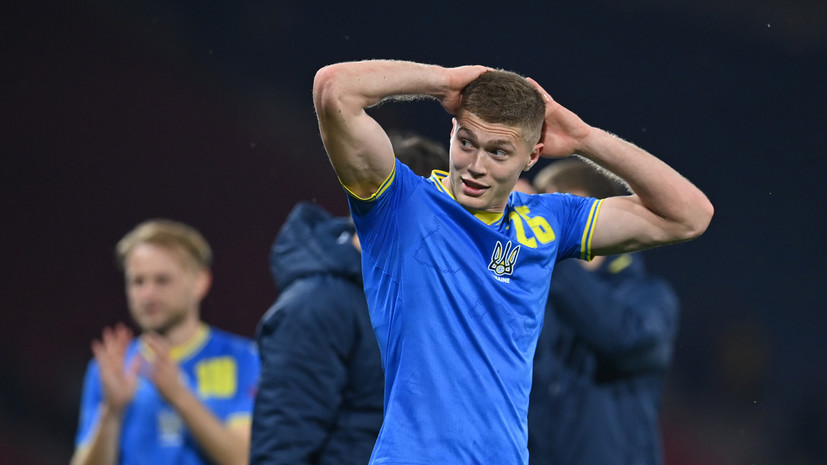 Футболист сборной Украины Довбик назвал Англию сильнейшей сборной мира