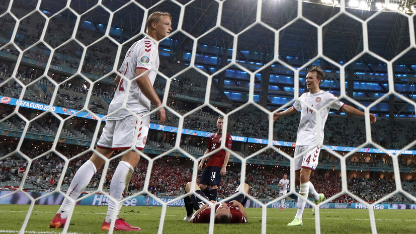 Дания побила собственный рекорд результативности на Евро