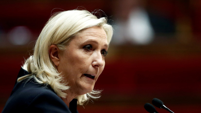 Марин Ле Пен переизбрана лидером французского «Национального объединения»