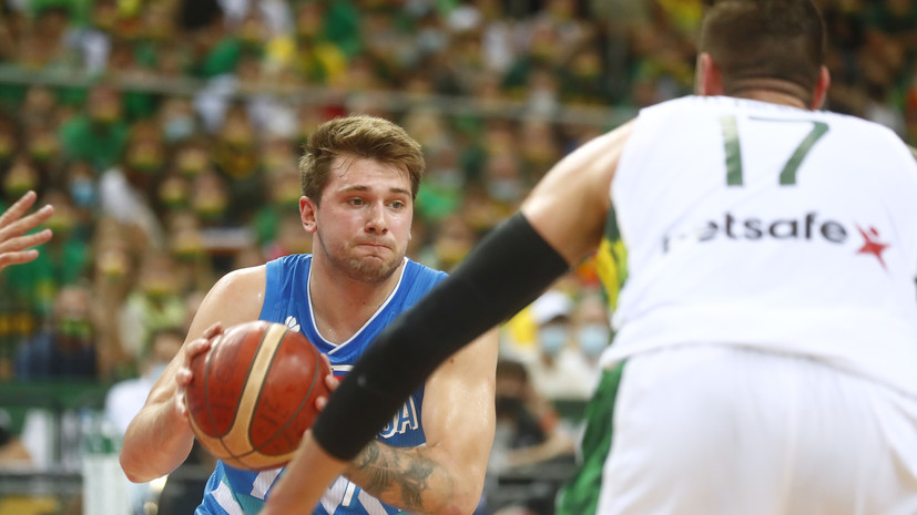 Трипл-дабл Дончича помог сборной Словении по баскетболу пробиться на Олимпиаду