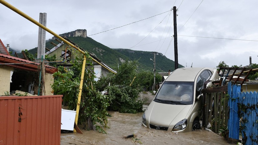 В Крыму начались работы по устранению последствий паводка