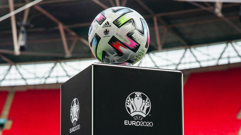 УЕФА представил мяч для полуфиналов и финала Евро-2020