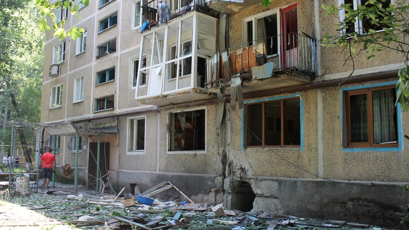 «Снаряд разорвался в трёх метрах»: житель Донецка винит украинскую армию в гибели отца